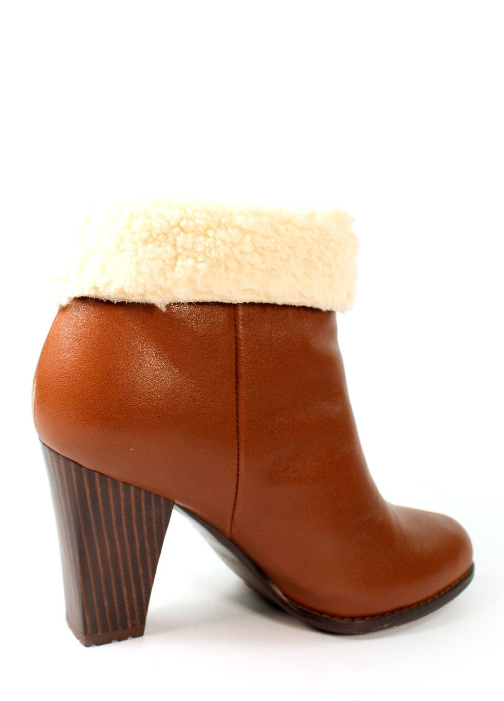 Коричневые осенние женские полусапоги It-Girl