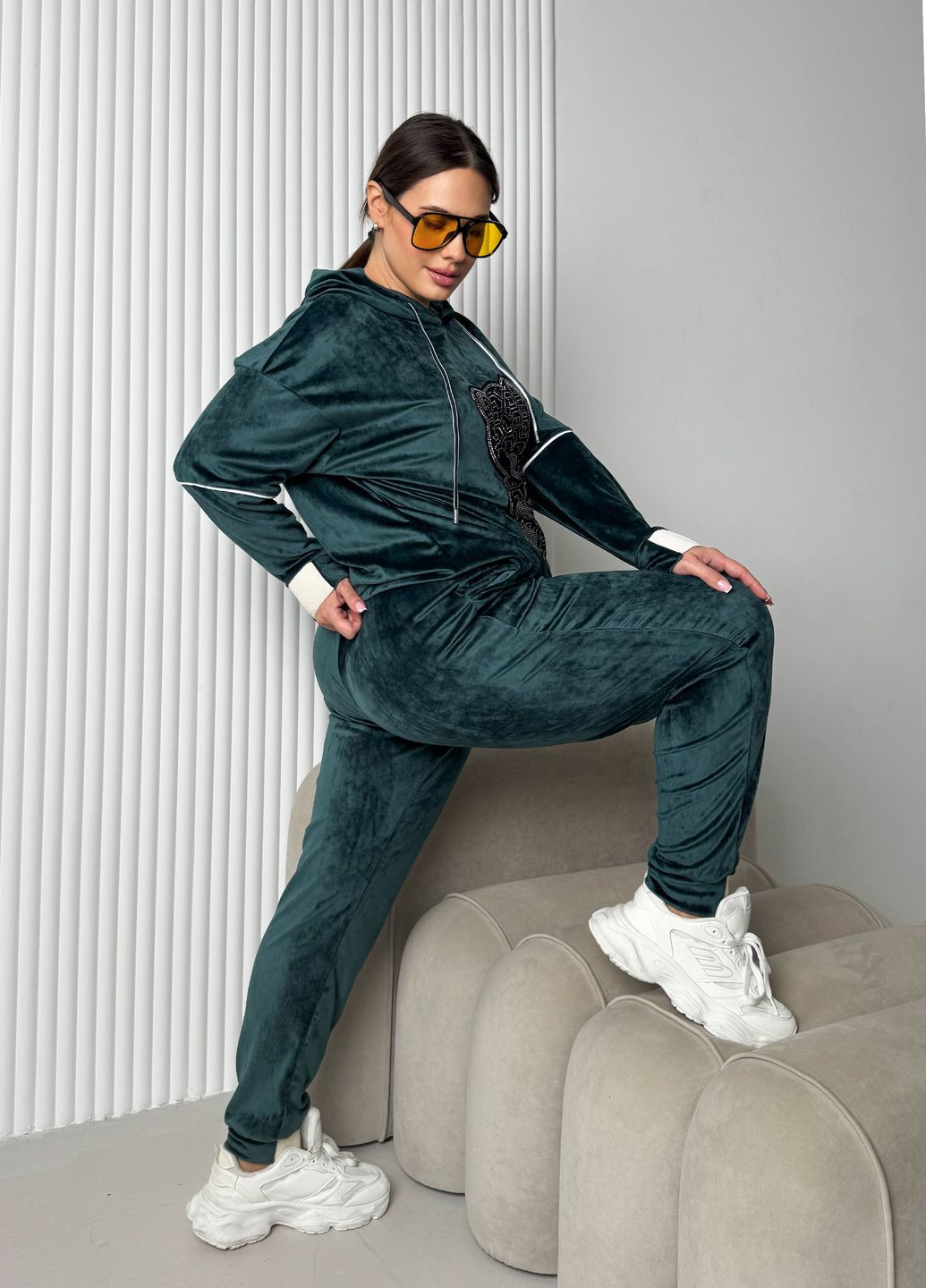 Велюровый костюм No Brand (317638816)