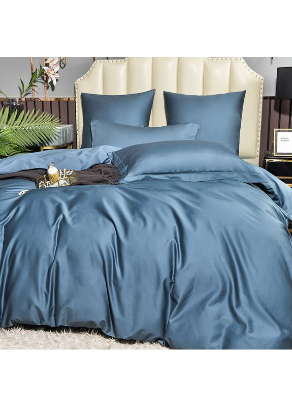 Постіль індиго бамбук сімейна | Kunmeng (372475578)