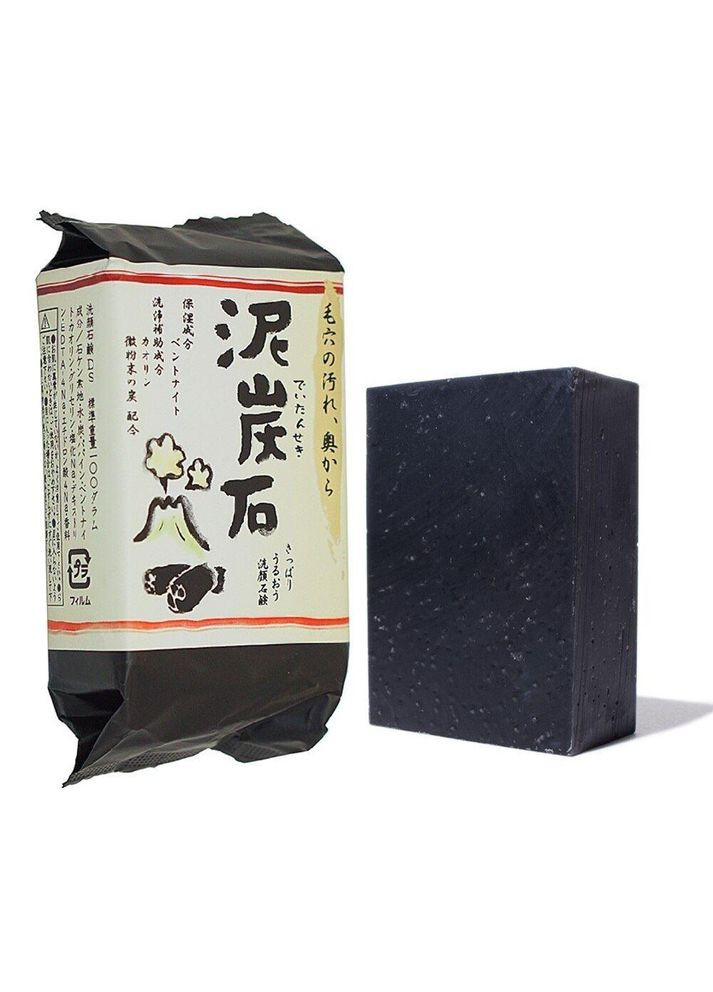 Deitanseki мыло с древесным углем, 100 гр PELICAN (365589486)