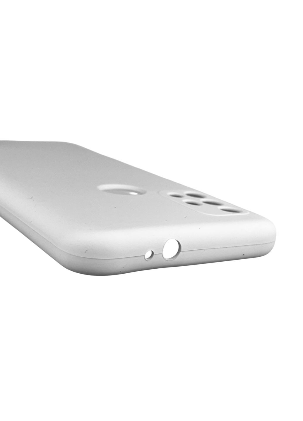 Чехол для Moto G30 (989606) силиконовый с микрофиброй нескользящий на моторола г30 Motorola (366387879)