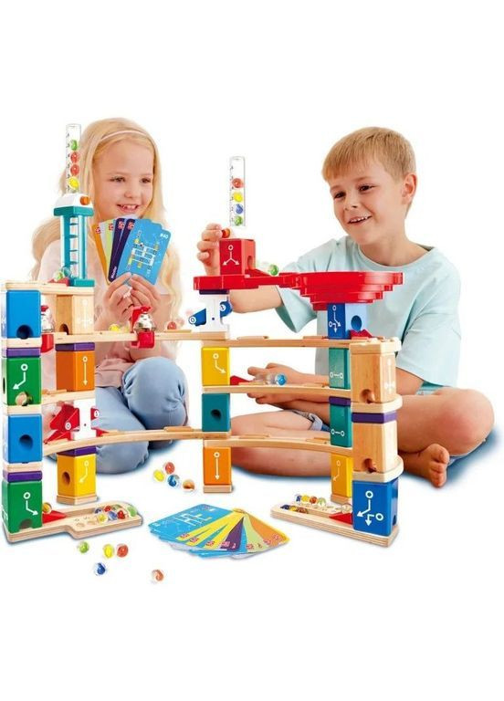 Конструктор-лабиринт Quadrilla Программирование 159 элементов () Hape E6029 (366578403)