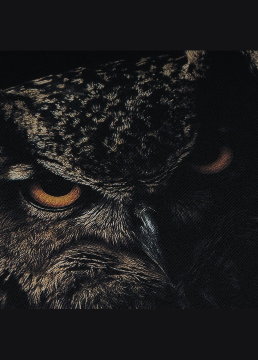 Футболка с рисунком Сова Combat Black P1G (328961180)