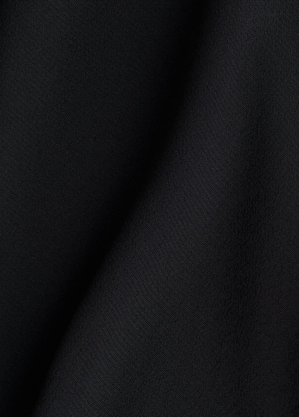 Черная однотонная юбка H&M