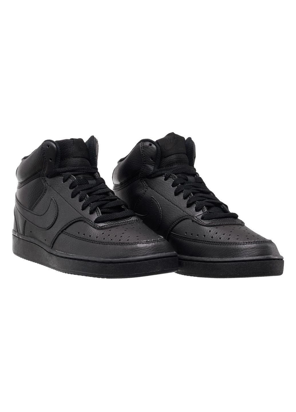 Черные кроссовки court vision mid nn Nike