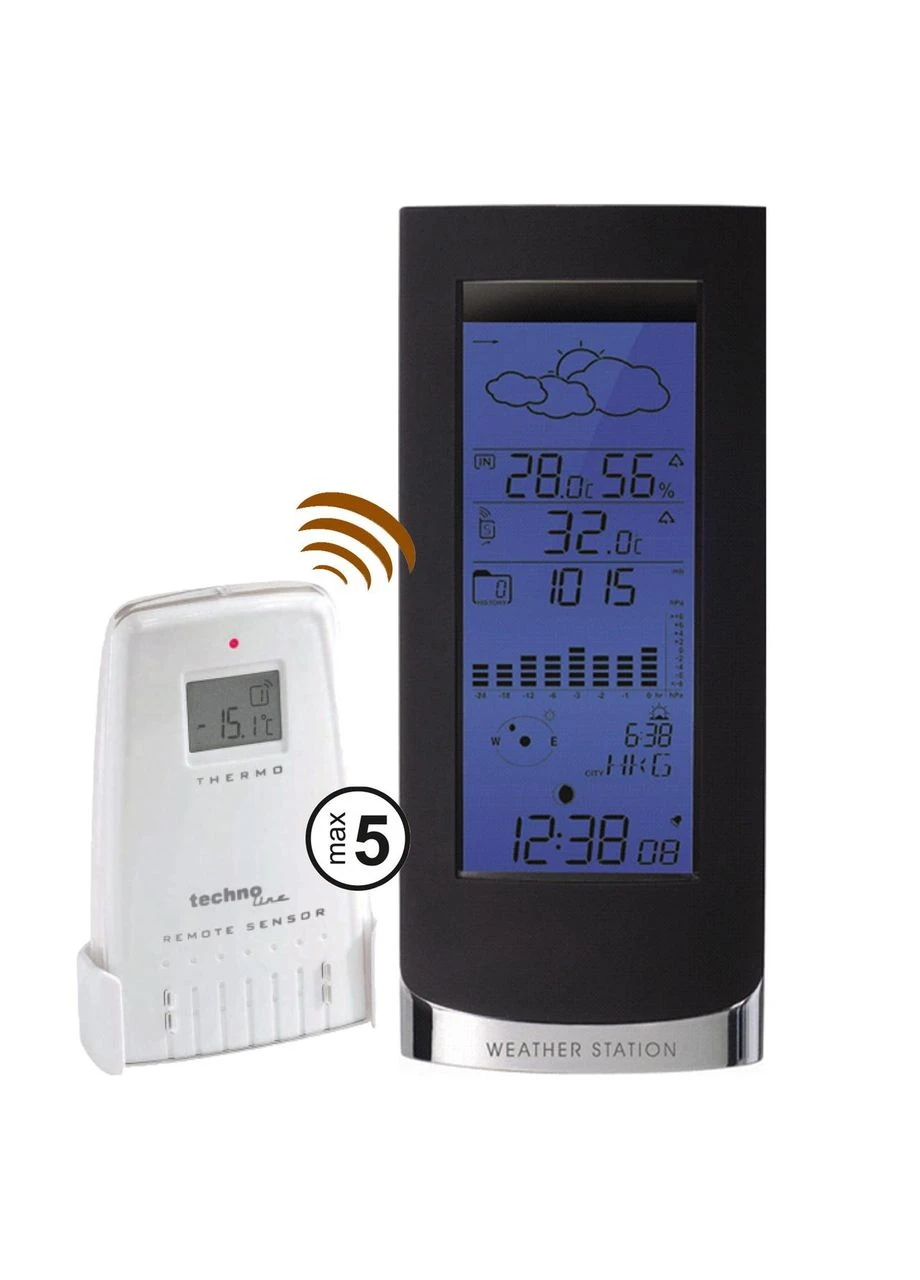 Метеостанция WS6501 Black Metall (WS6501) Technoline (354225865)