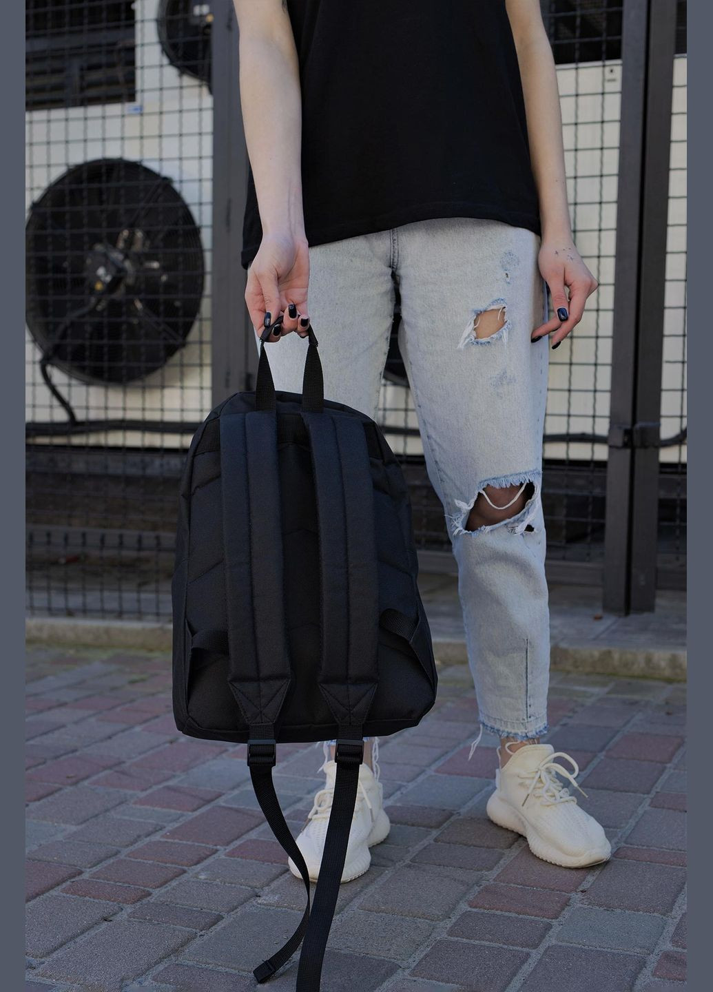 Жіночий Повсякденний Рюкзак Шкільний Compact З Принтом Hate Without (345565097)