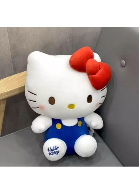 М'яка іграшка Sanrio Hello Kitty 22 см Sitting Blue No Brand (366027163)