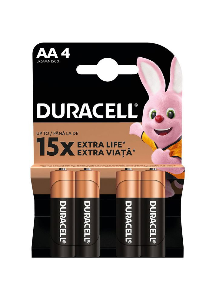 Лужні батарейки AA 4 шт (81545403) Duracell (307437825)