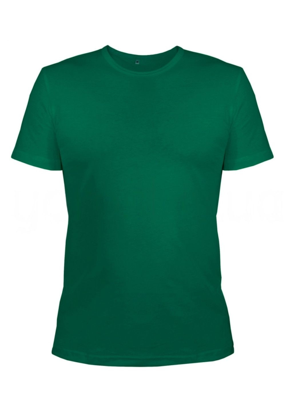 Зеленая футболка мужская м.45 с коротким рукавом Ярослав