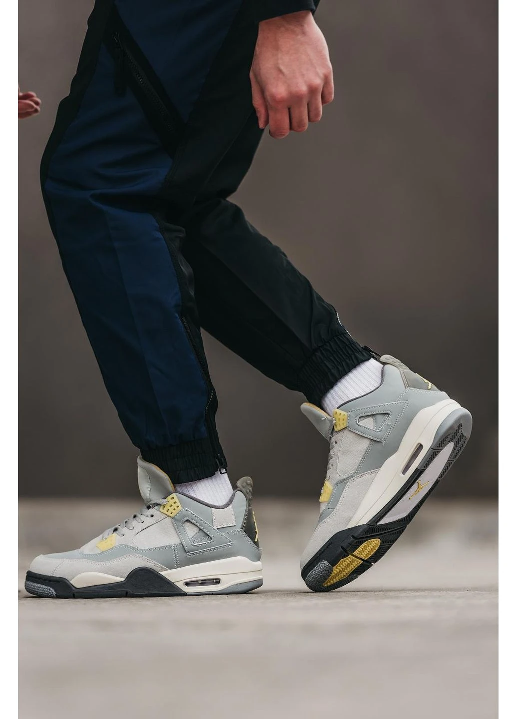 КРОССОВКИ ЖЕНСКИЕ NIKE AIR JORDAN 4 CRAFT PHOTON НАЙК АИР ДЖОРДАН No Brand комбинированные демисезоны (391967228)