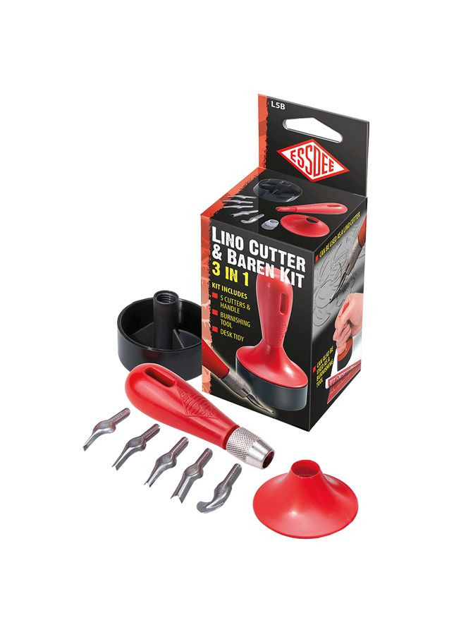 Набор инструментов 3 в 1 для резьбы выжимки и штамповки 5 резцов L5B ESSDEE (336947531)