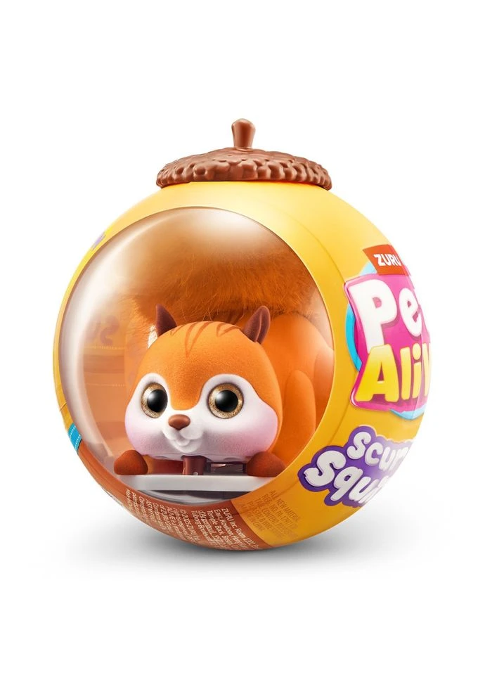 Интерактивная мягкая игрушка "Белочка" Pets and Robo Alive 9565A, серии PETS ALIVE Pets & Robo Alive (382711046)