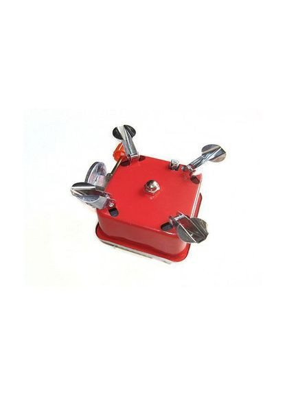 Плита газова туристична Kovar K 202 похідна міні плитка для кемпінгу з п'єзопідпалом портативна газова пічка Червона No Brand (315517349)