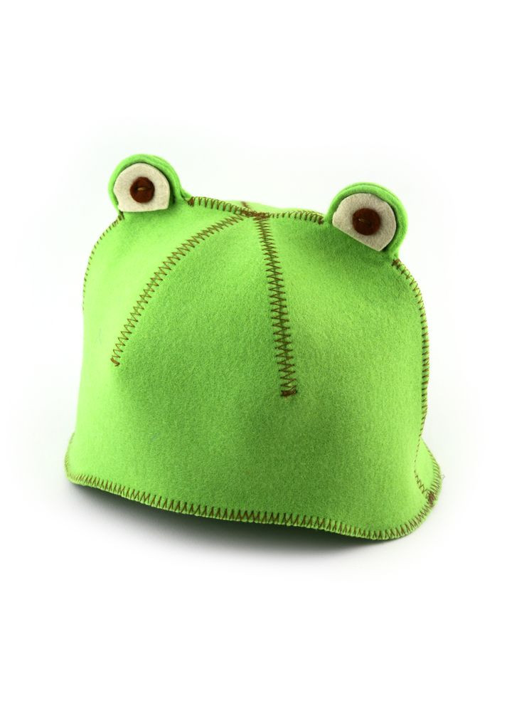 Банна шапка "Жаба" штучний фетр (LA-436) Luxyart (314808975)