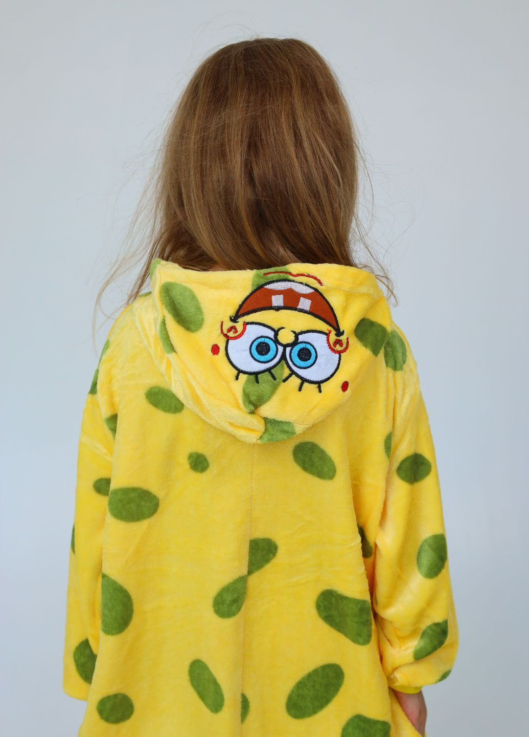 Детский кигуруми Губка Боб с капюшоном и карманами My Kigu (364686593)