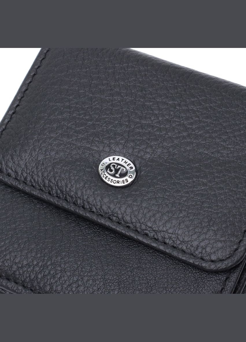 Компактный женский кошелек с карманом для монет из натуральной кожи 22690 st leather (329148691)