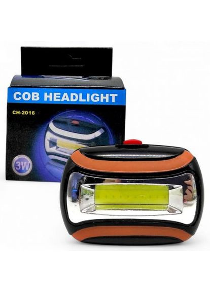 Фонарик светодиодный налобный (3 батарейки AAA) размер 7х6х5 см MIC (361419953)