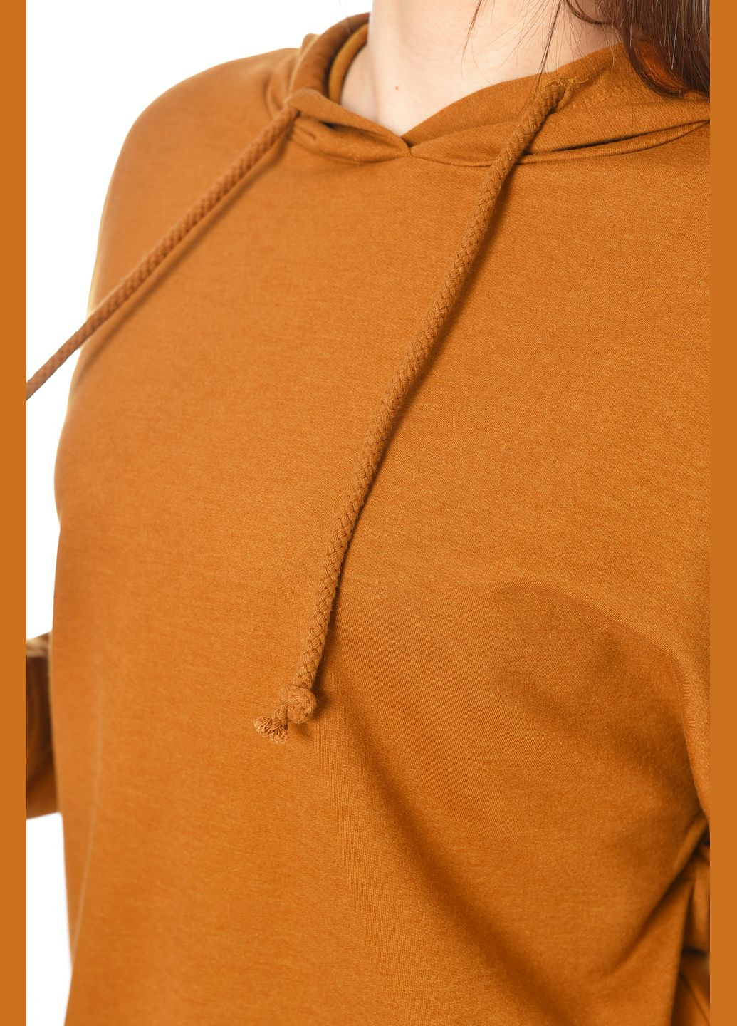 Худі жіноче гірчичного кольору Let's Shop (321984300)