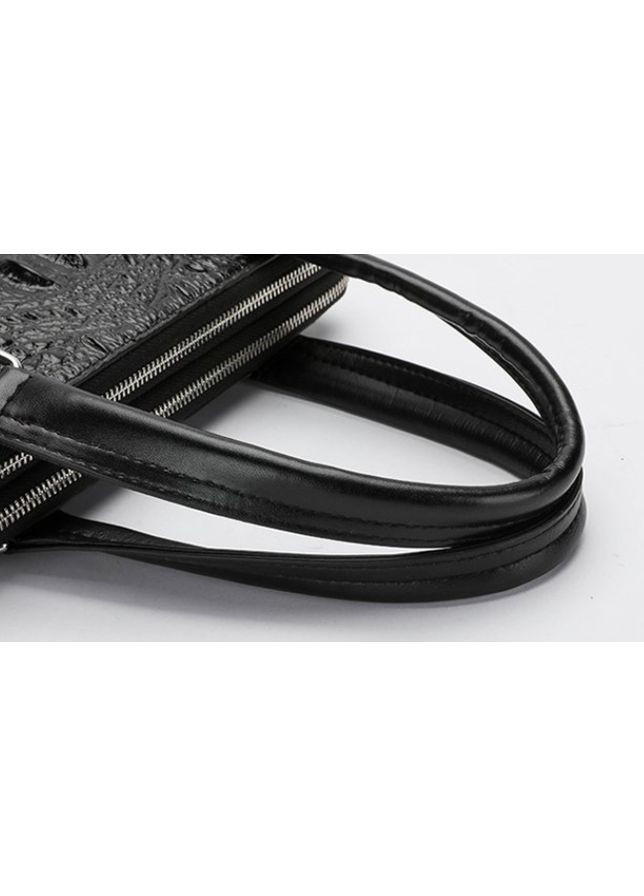 Жіноча сумка портфель для документів чорна з натуральної шкіри ProDobro (363221953)