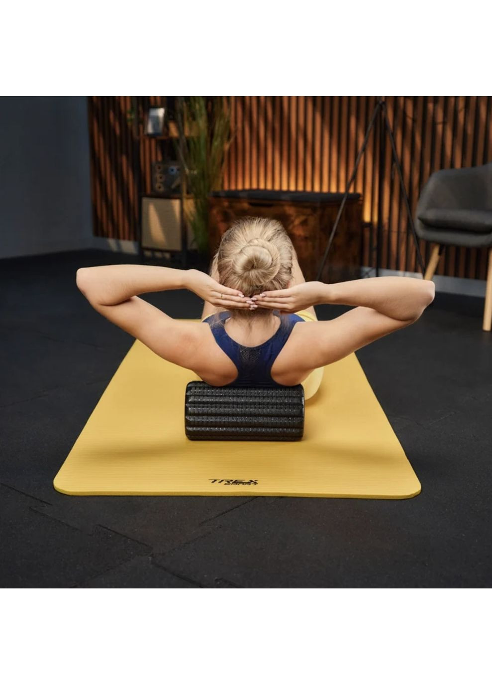 Роллер масажер ребристий TX-030EPR EPP 30см TREX Sport (361952050)