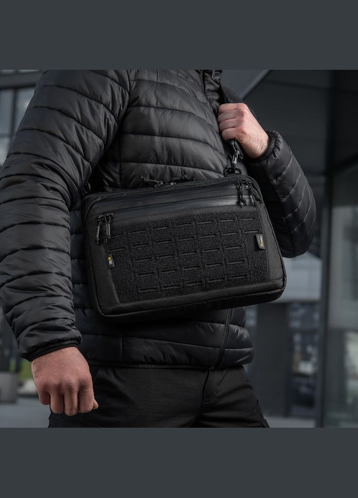 Сумка Admin Bag Large Elite с липучкой Black M-TAC (315147292)