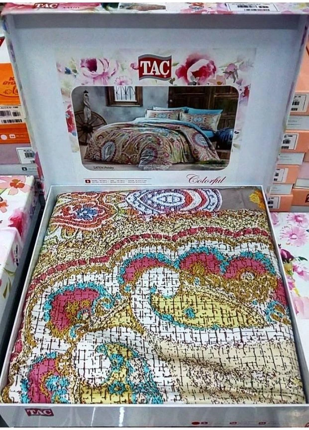 Постельное белье DIGITAL saten Paisley двуспальное - евро Tac (380927901)