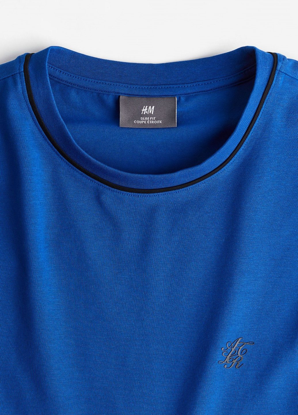 Синяя футболка H&M