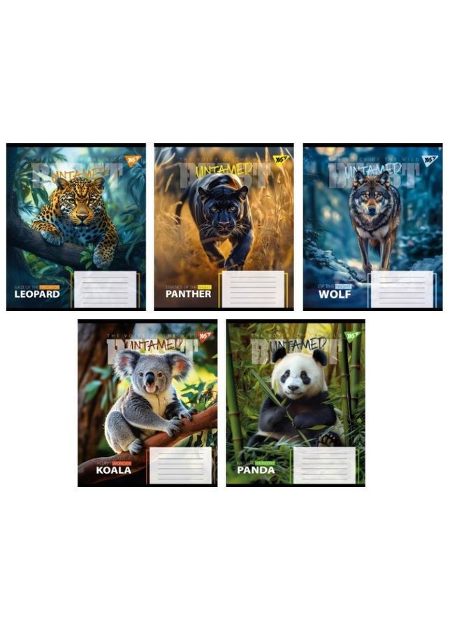 Зошит 24 арк. клітинка " " / The wild Yes (342417073)