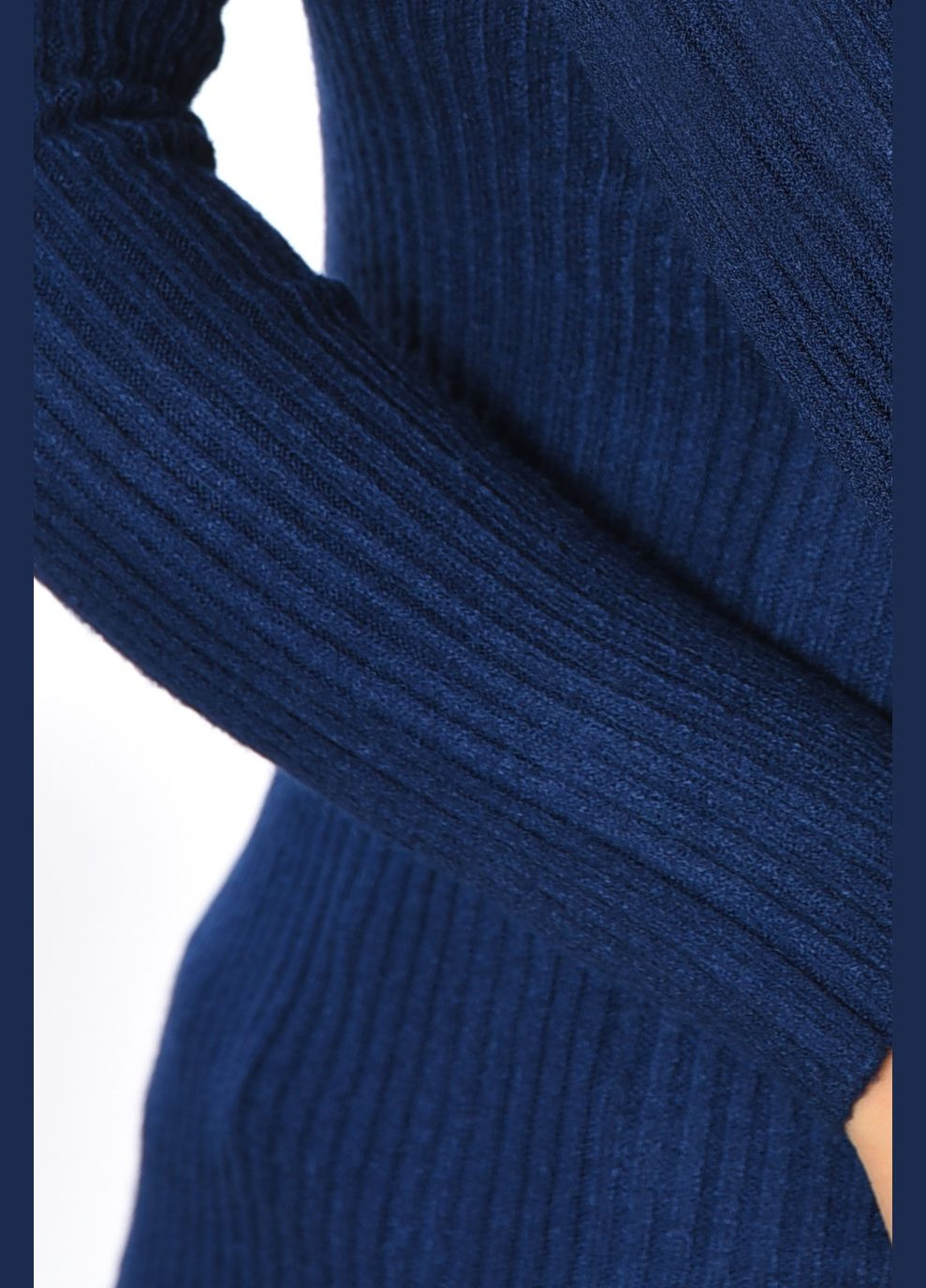 Гольф жіночий акриловий темно-синього кольору Let's Shop (304368522)