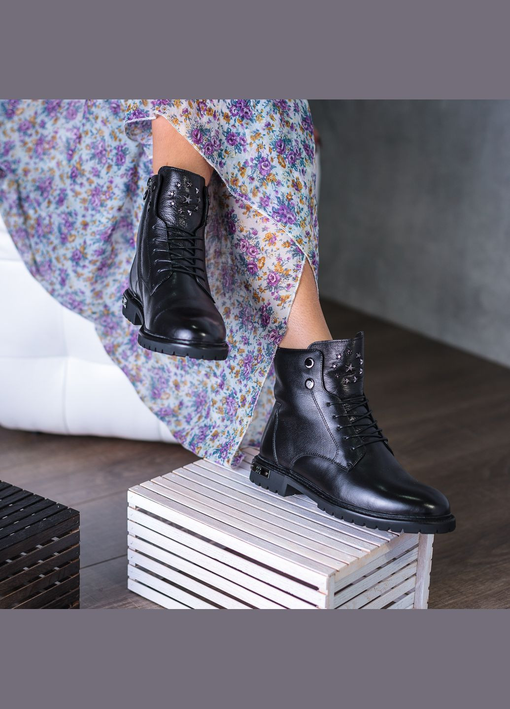 Зимние ботинки (1412ц) Anemone