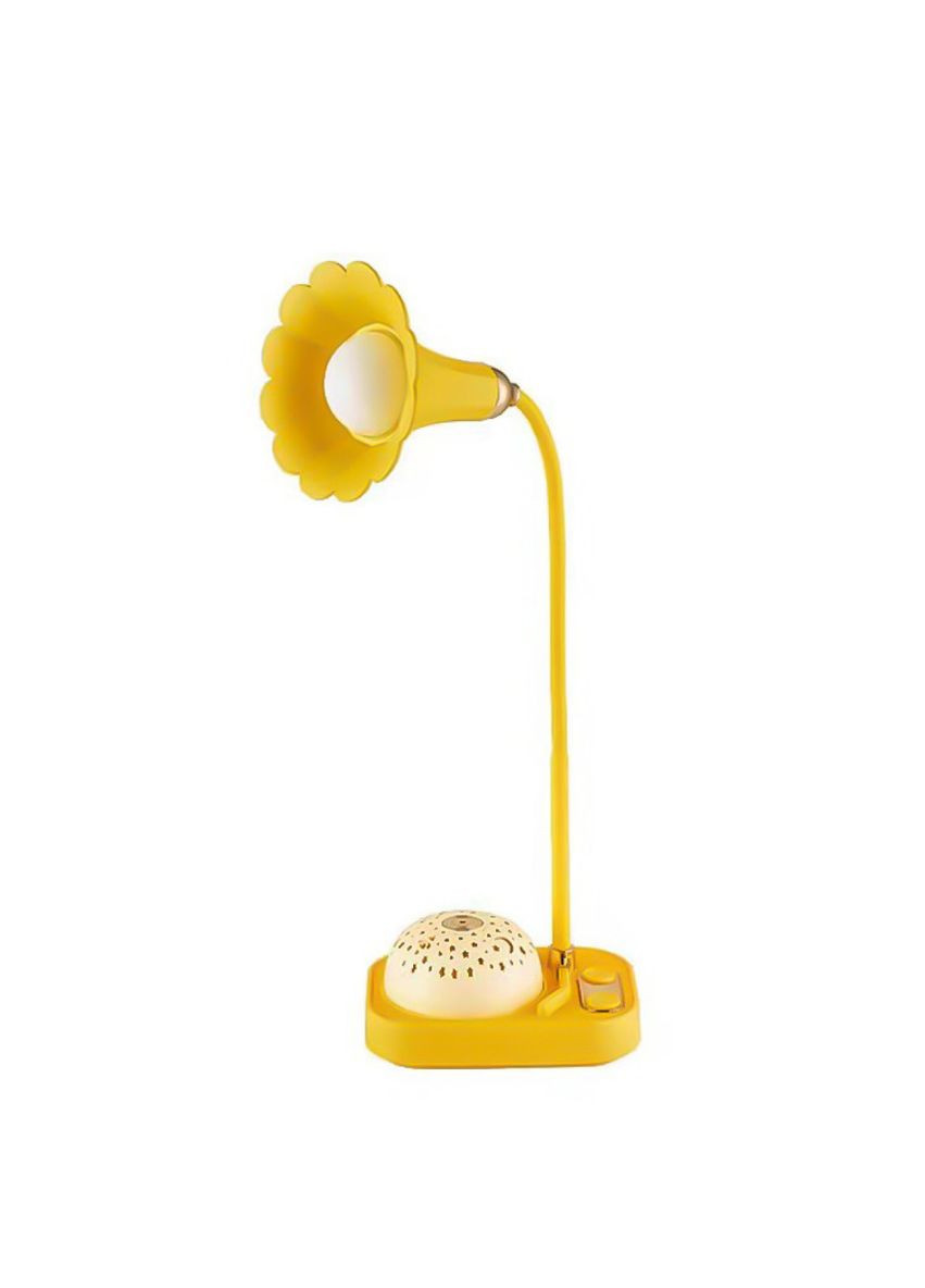 Детская настольная лампа-ночник Проекция звездного неба аккумуляторная, желтая Shenzhen UP180Y No Brand (339872439)