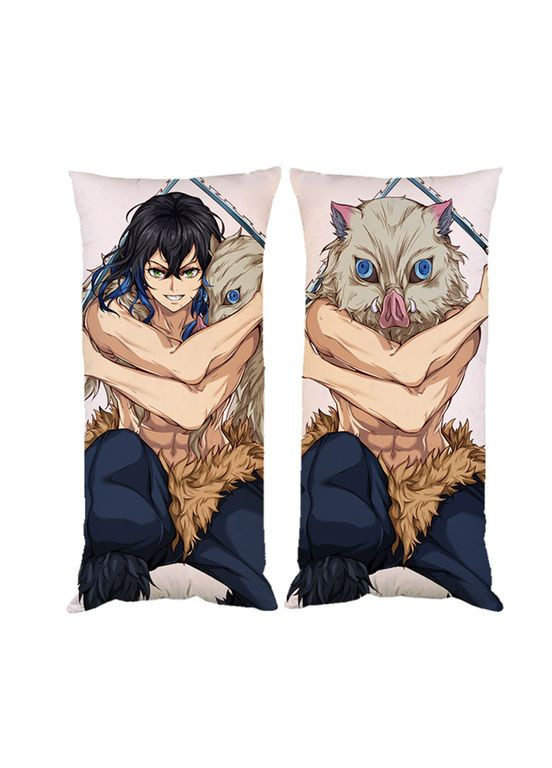 Подушка аниме Иноске Клинок уничтожающий демонов двусторонняя 30*50 см (pp0326) No Brand (327004153)