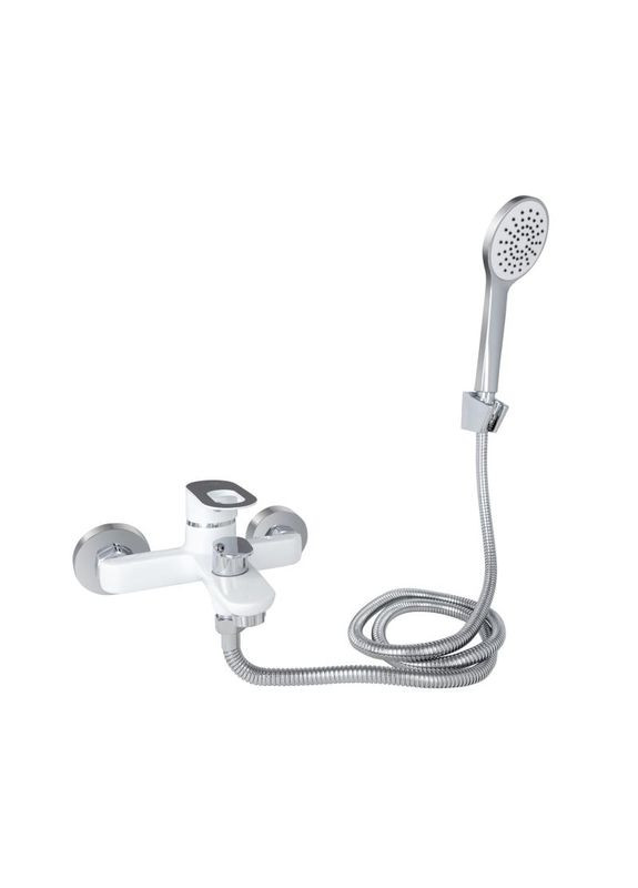 Смеситель для ванны Latwa 006 (с душевым гарнитуром) (k35) LDLAT006WHI45424 White LIDZ (336938353)