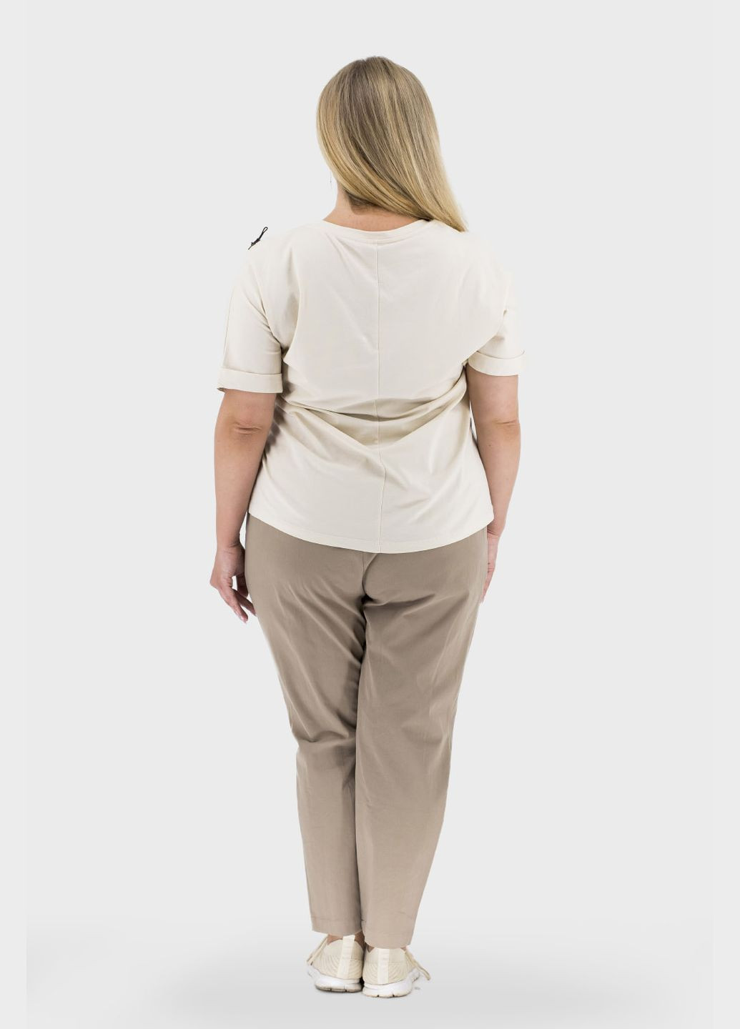 Женская футболка с аппликацией и стразами, стиль casual Sogo (, ), 40180 No Brand - (366748873)