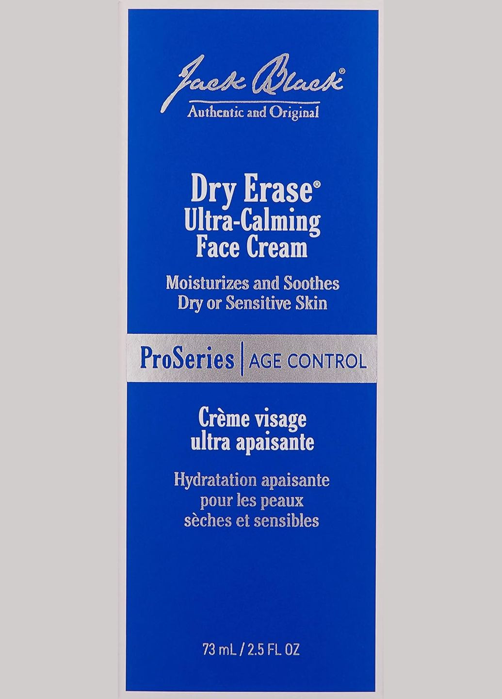 Мужской ультрауспокаивающий крем для лица Dry Erase (73 мл) Jack Black (280898710)