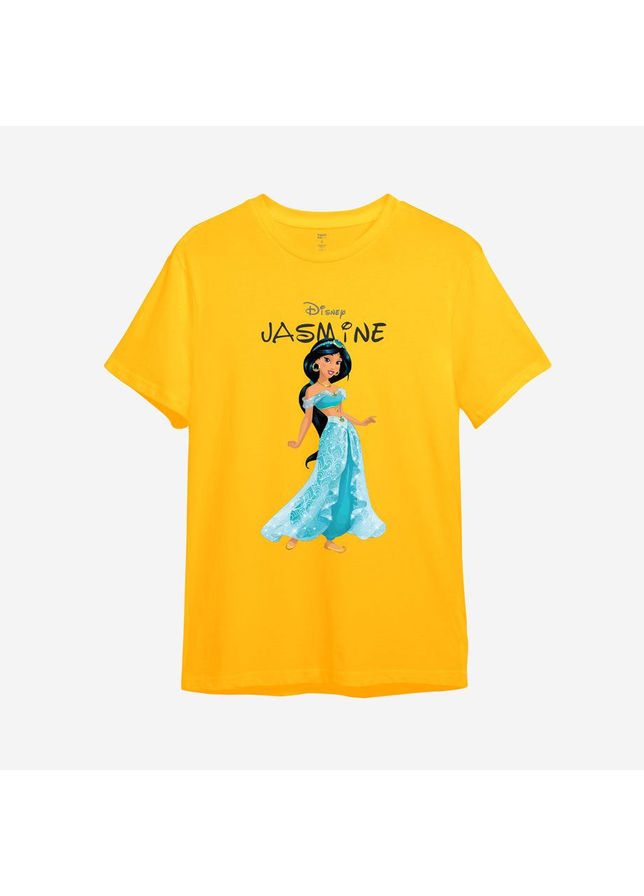 Помаранчева демісезонна дитяча футболка з принтом "jasmine / аладдін" (10646972484) ТiШОТКА