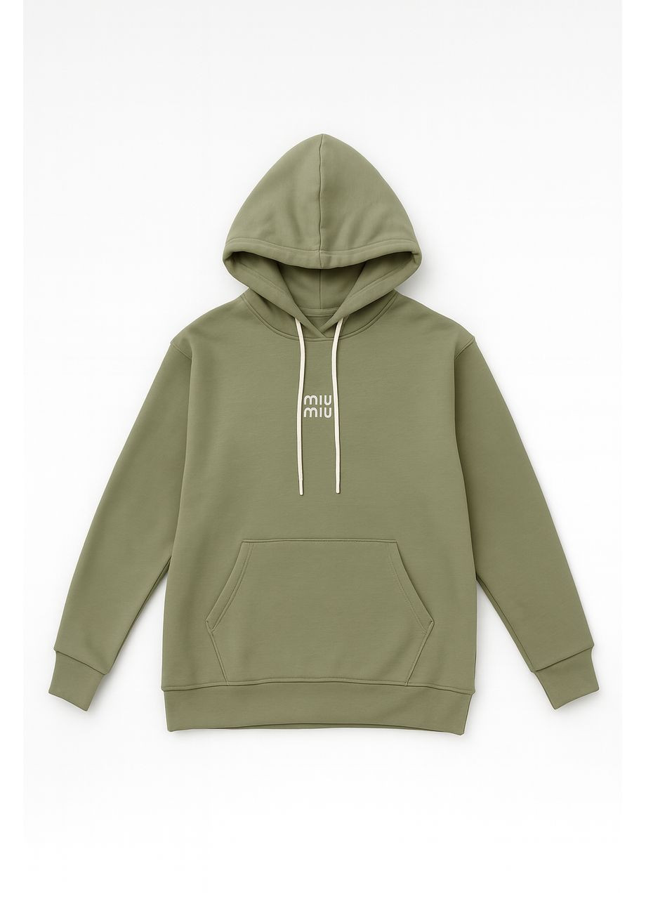 Худі жіноче з капюшоном хакі (02) XL Azna (369682045)