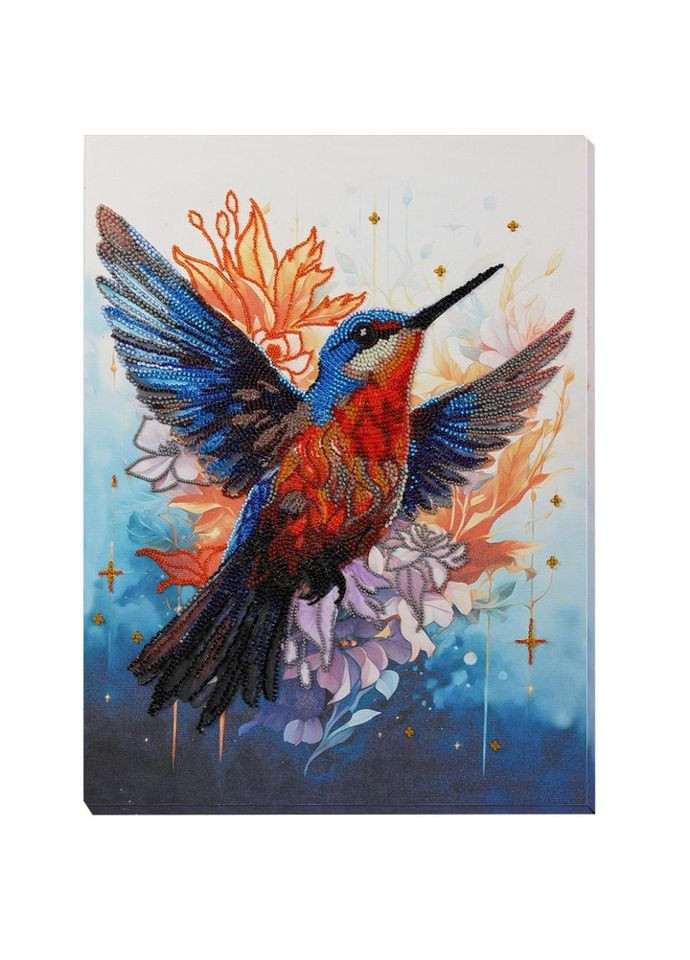Набір для вишивання бісером "Барвистий помах крила" AB-901 на натуральному холсті No Brand (339777610)