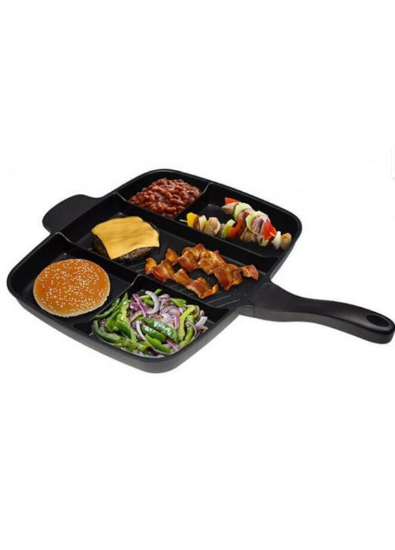 Сковорода универсальная антипригарная Magic Pan 5 в 1 для кухни (1756375284) No Brand (332006225)