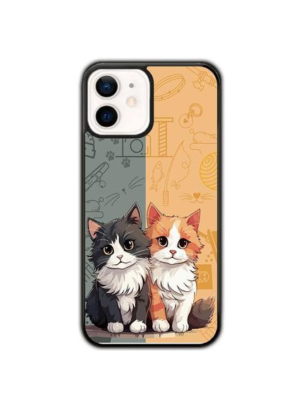 Чохол для Apple Iphone 12 Mini Чорний No Brand (302216062)