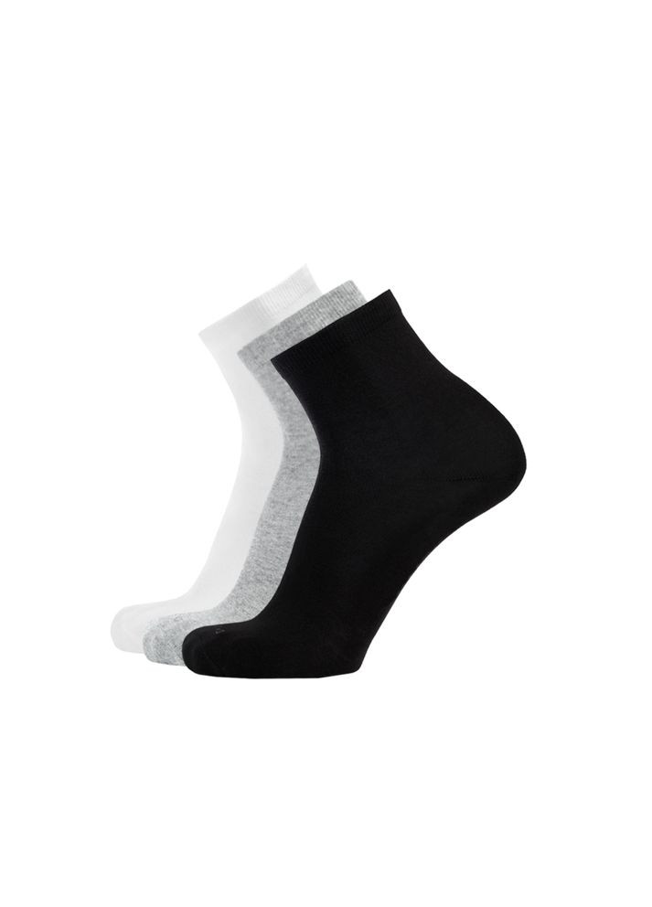 Набір шкарпеток з 3-х пар чоловічих демісезонних, укорочених 1065 Duna (265534940)
