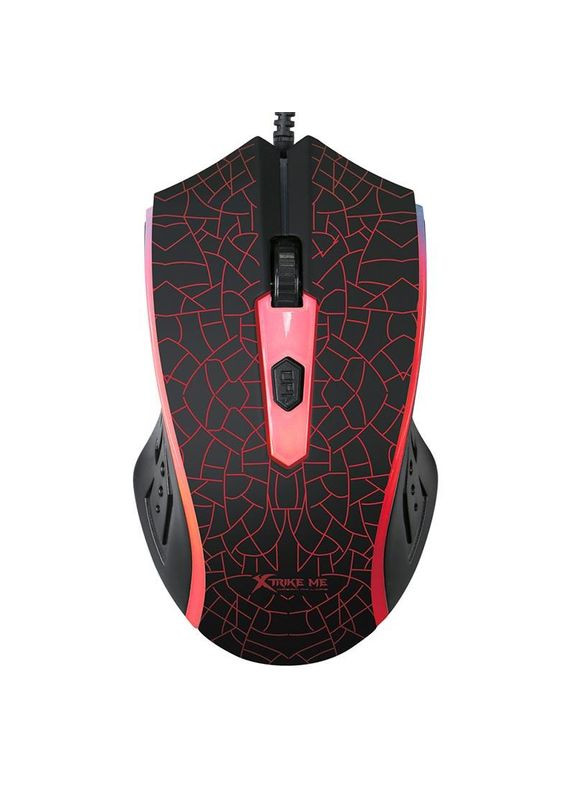 Мышь Gaming Backlight GM-206 черная с подсветкой XTRIKE ME (301406837)