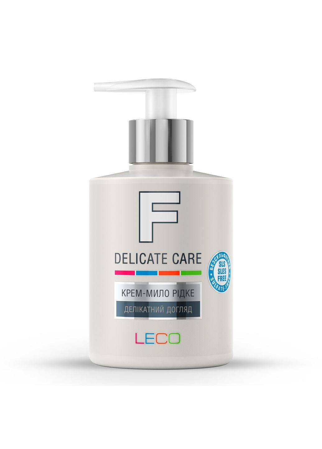 Крем-мыло «F» "Деликатный уход", жидкое, 300 мл Leco (363978914)