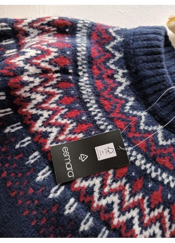 Бордова сукня-туніка з орнаментом Esmara (370437625)