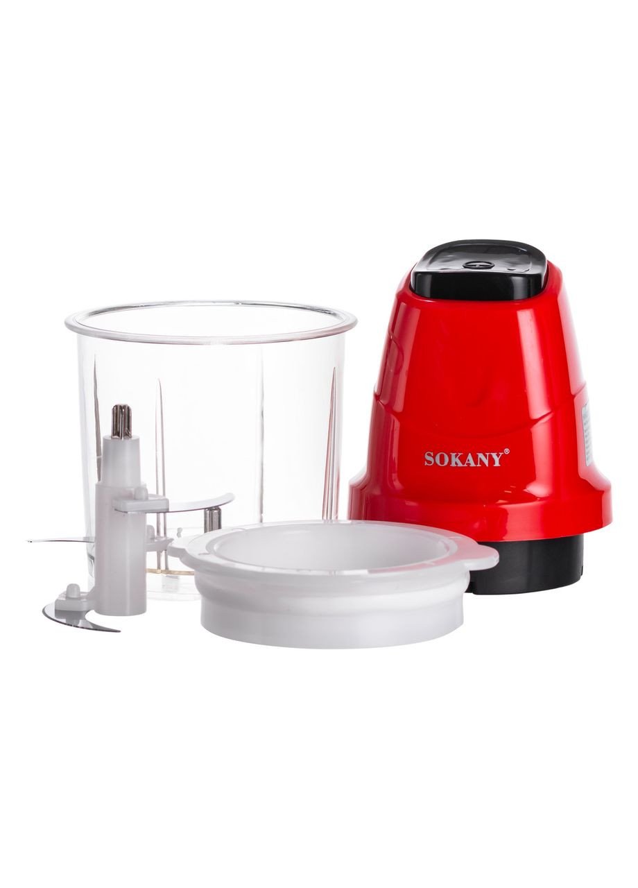 Чоппер измельчитель с чашей на 0.7 л кухонный электрический 250 Вт SK-06009R (A-034292) Sokany (364550689)
