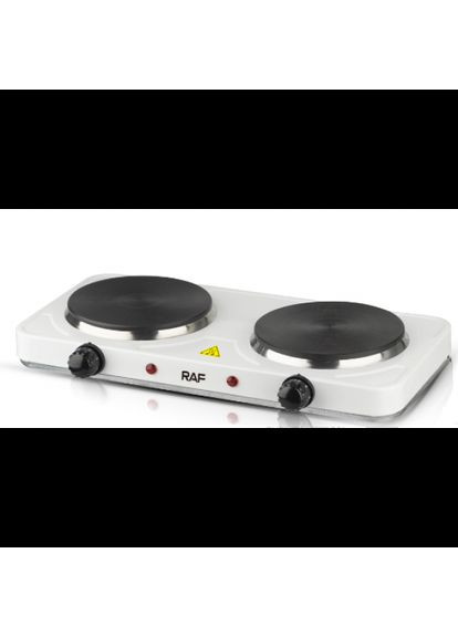 Электрическая настольная переносная электрическая двухконфорная плита, дисковая, 2000вт, 8020-a RAF