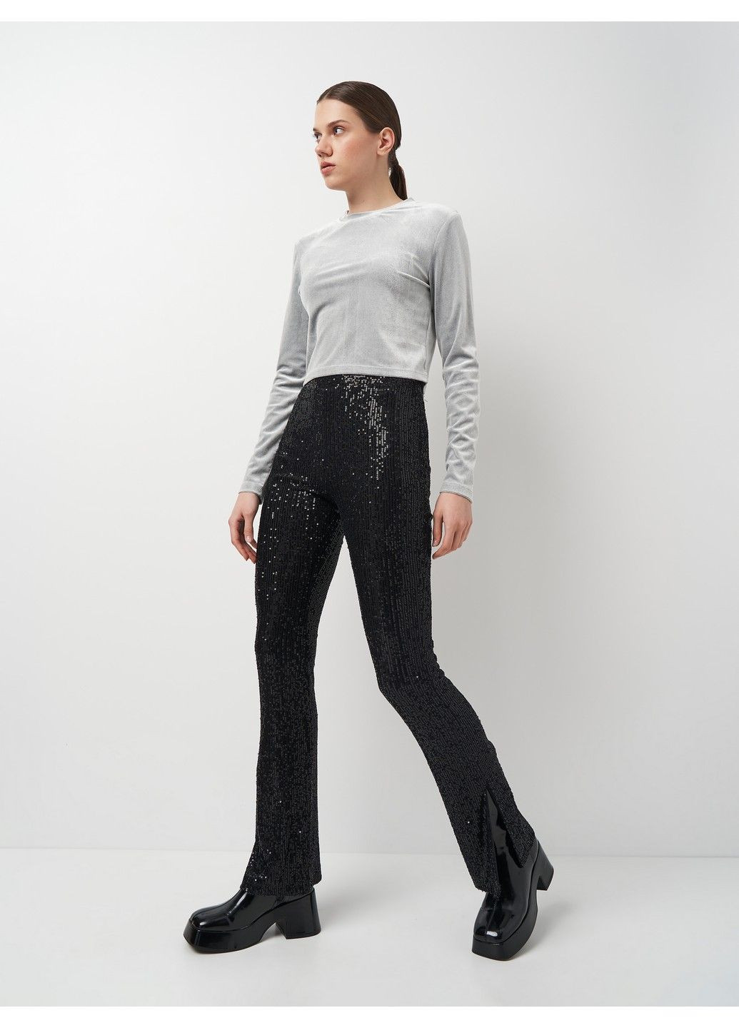 Серая блуза H&M