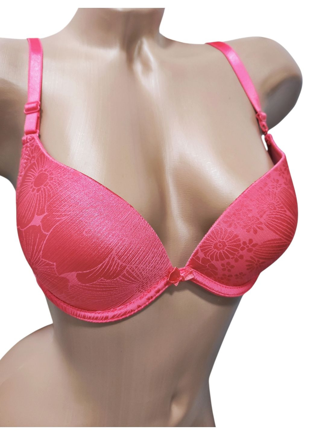 Коралловый планж бюстгальтер Immq с косточками