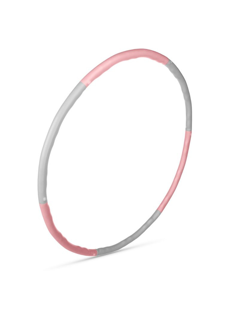 Хулахуп с массажером 100см розово-серый Gymtek (361953115)